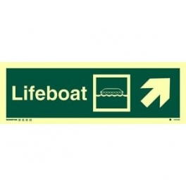 Lifeboat sign