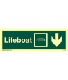 Lifeboat sign