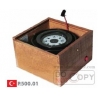 Lifeboat Compass 5'' In Wooden Box