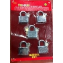 PADLOCK BRASS 40MM MASTER KEY SYSTEM