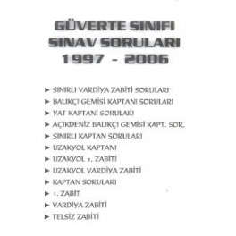 Güverte Sınıfı Sınav Soruları 1997 - 2006