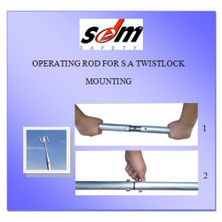 OPERATING ROD FOR S.A TWISTLOCK