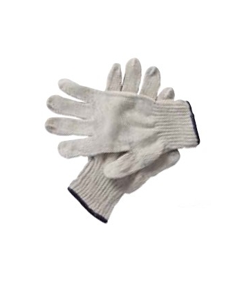 Gloves working cotton