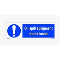 OIL SPILL EQUIPMENT STORED...