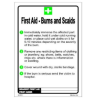 FIRST AID -BURNS AND SCALDS