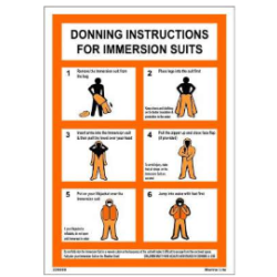 DONNING INSTRUCTIONS...