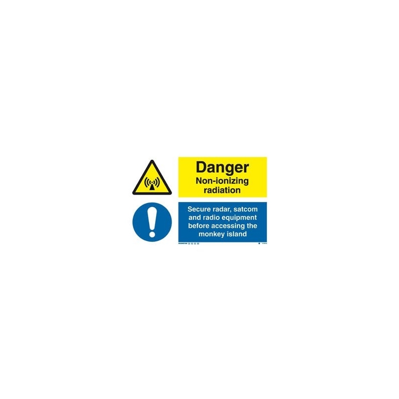 DANGER-IONIZING RADIATION HJ 20*30