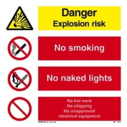 DANGER EXPLOSION RISK JJ 30*30