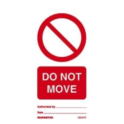 DO NOT MOVE GD 15*75