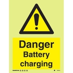 DANGER BATTERY CHARGING HG...