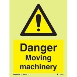 DANGER MOVING MACHINERY  HG...