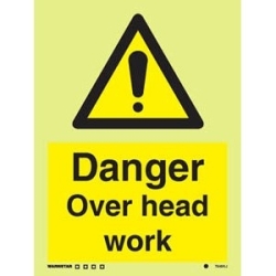 DANGER OVERHEAD WORKING HG 20*15