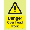 DANGER OVERHEAD WORKING HG 20*15