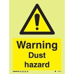 DANGER DUST HAZARD HG 20*15