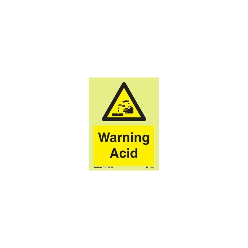 DANGER ACID HG 20*15