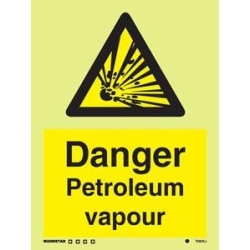 DANGER PETROLEUM VAPOUR HG...