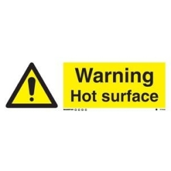 DANGER HOT SURFACE HG 20*15