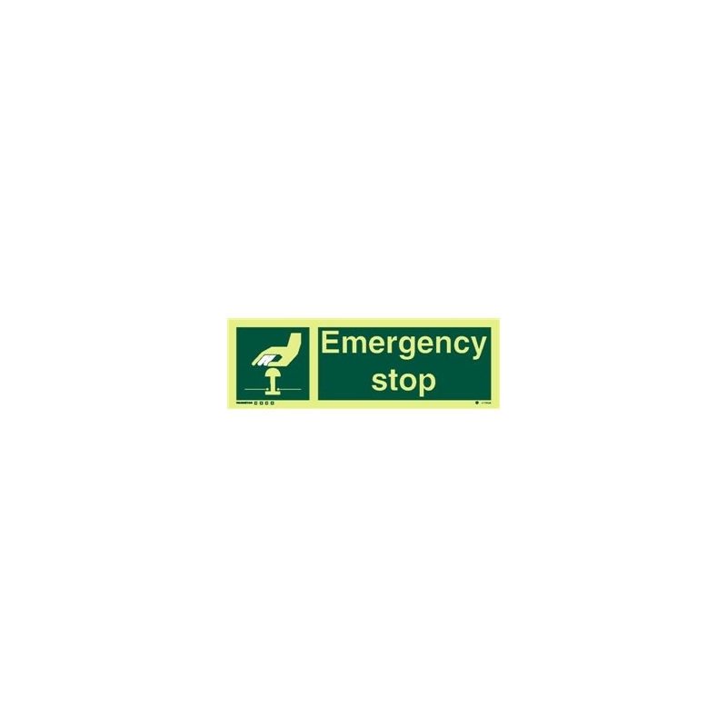 EMERGENCY STOP EJ 10*30