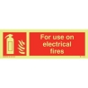 FOR USE ON ELECTRICAL FIRES EJ 10*30