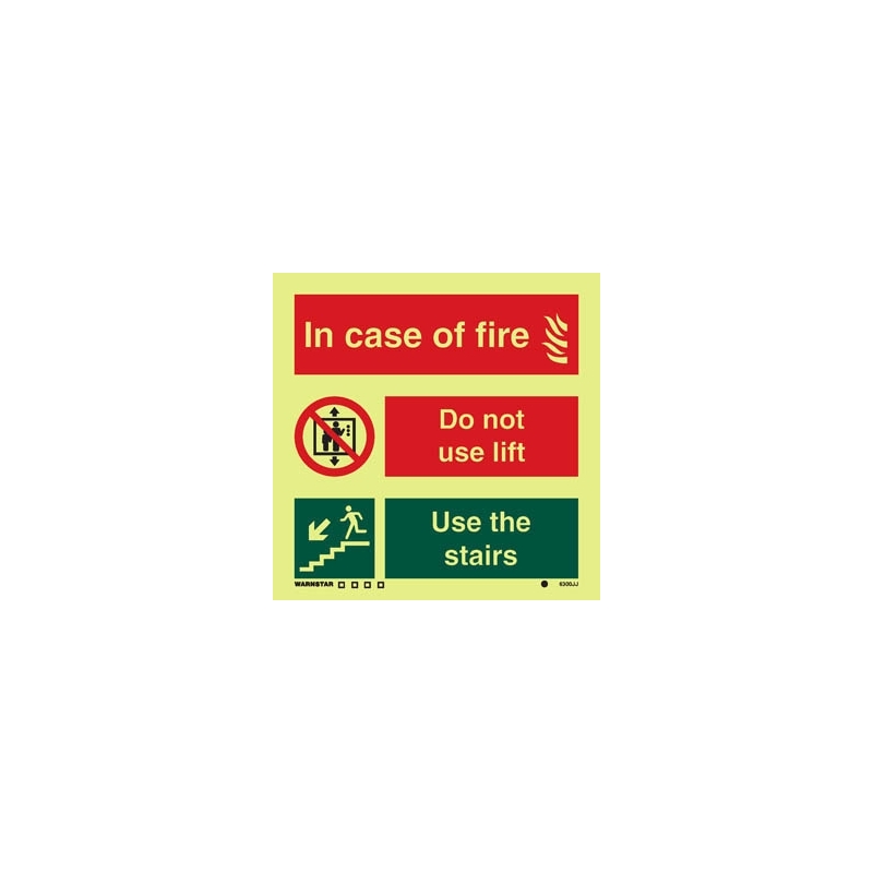 IN CASE OF FIRE GG 15*15