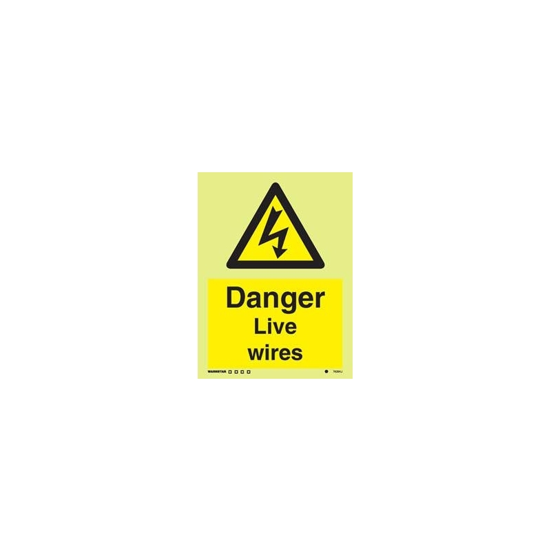 DANGER LIVE WIRES HG 20*15