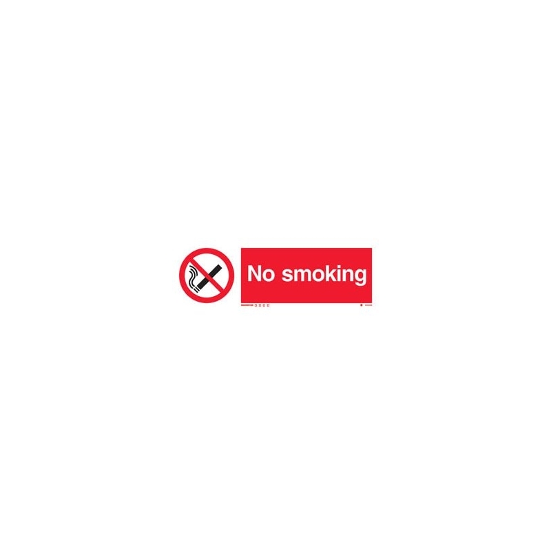 NO SMOKING EJ 10*30