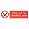 THIS IS A NO SMOKING AREA EJ 10*30