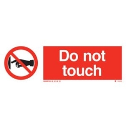 DO NOT TOUCH EJ 10*30