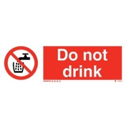 DO NOT DRINK EJ 10*30