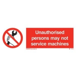 UNAUTHORISED PERSONS MAY...