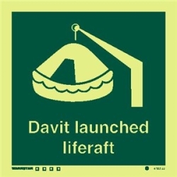 DAVIT LAUNCHED LIFERAFT 15*15