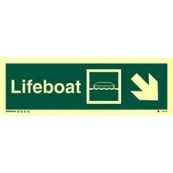 Lifeboat sign