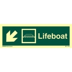 Lifeboat sign