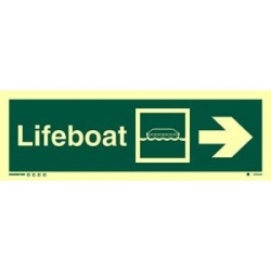 Lifeboat sign