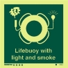 LIFEBUOY WITH LIGHT AND SMOKE 15*15