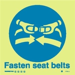 FASTEN SEAT BELTS 15*15