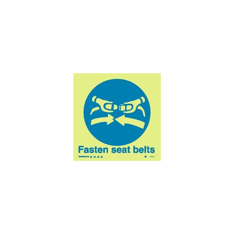 FASTEN SEAT BELTS 15*15