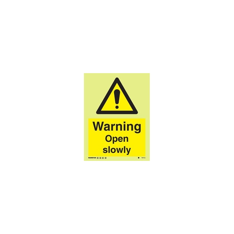 WARNING OPEN SLOWLY HG 20*15