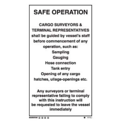 SAFE OPERATION IG 25*15