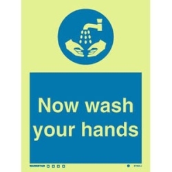 NOW WASH YOUR HANDS HG 20*15