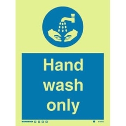 HAND WASH ONLY HG 20*15