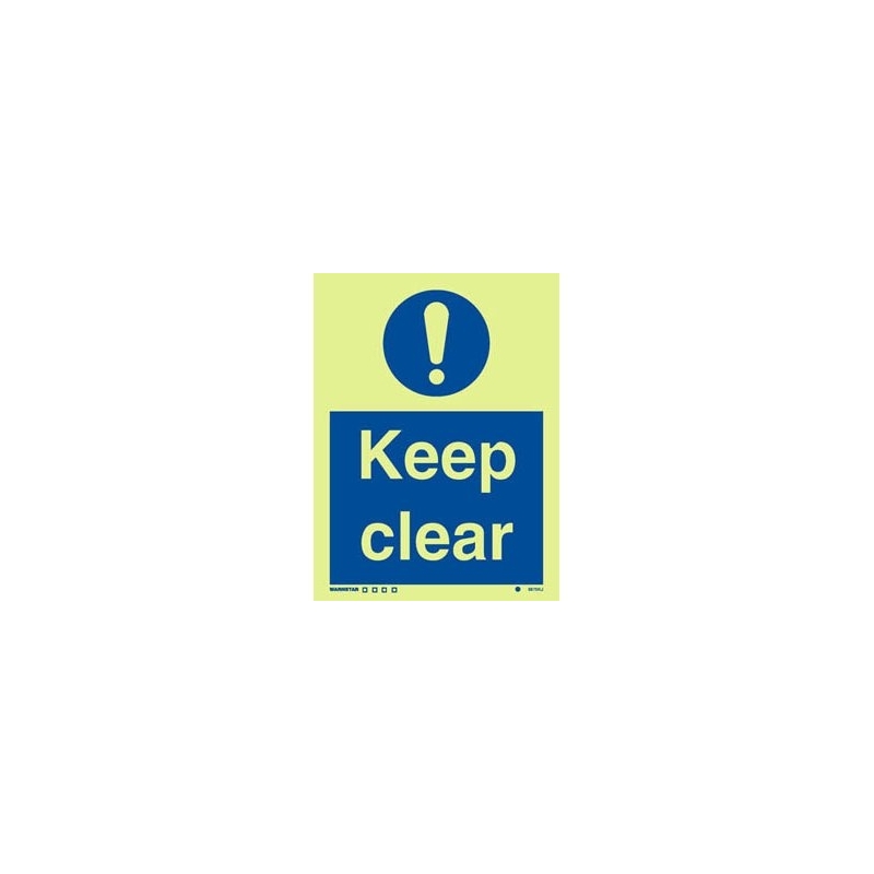 KEEP CLEAR HG 20*15