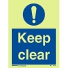 KEEP CLEAR HG 20*15