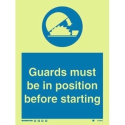 GUARDS MUST BE IN POSITION...