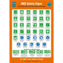 IMO SAFETY SIGN V A3