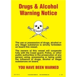 DRUGS & ALCOHOL WARNING...